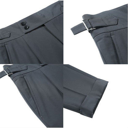 Pantalon décontracté polyvalent pour hommes à ajuster.