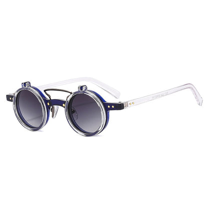 lunettes de soleil rondes pour femmes et hommes mode populaire.