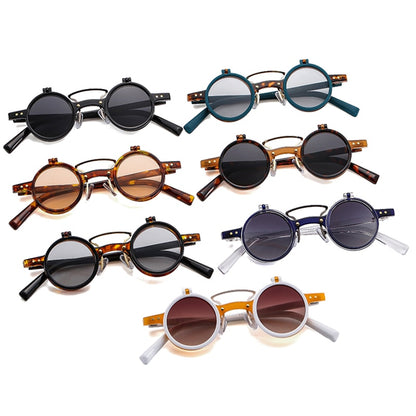 lunettes de soleil rondes pour femmes et hommes mode populaire.