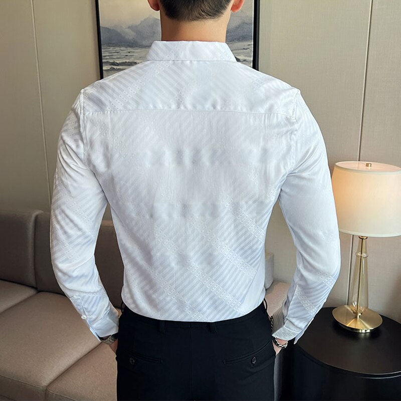 Chemise élégante luxe pour hommes.