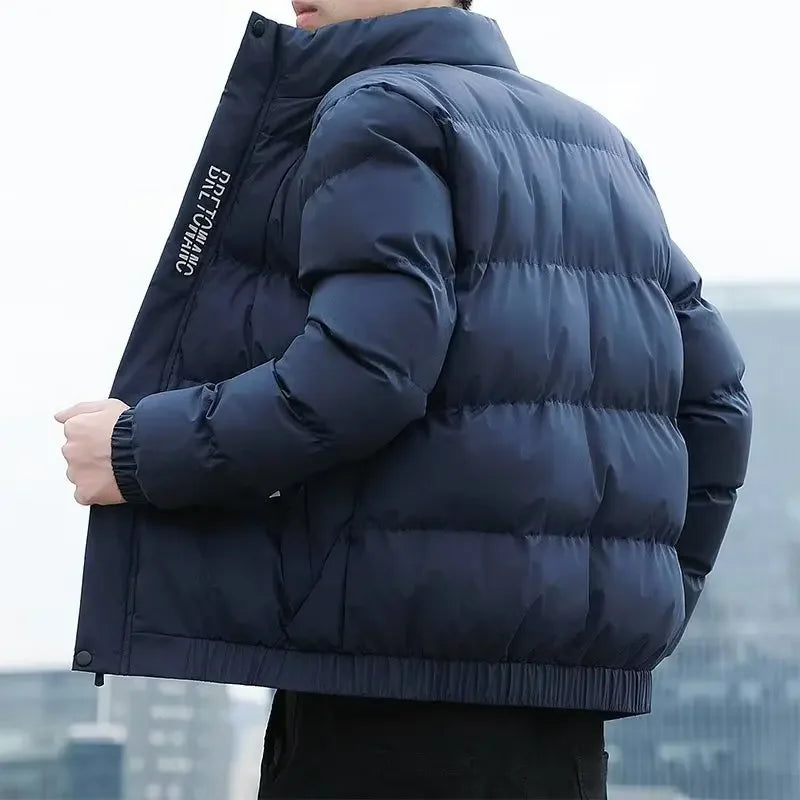 Veste décontracté en coton rembourrée épaisse.