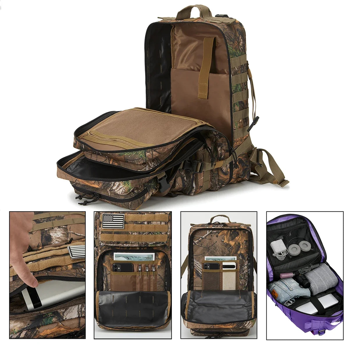 Sac à dos tactique de survie nouveauté sac d'assaut.