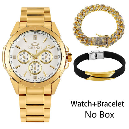 Ensemble de montres de luxe pour hommes.