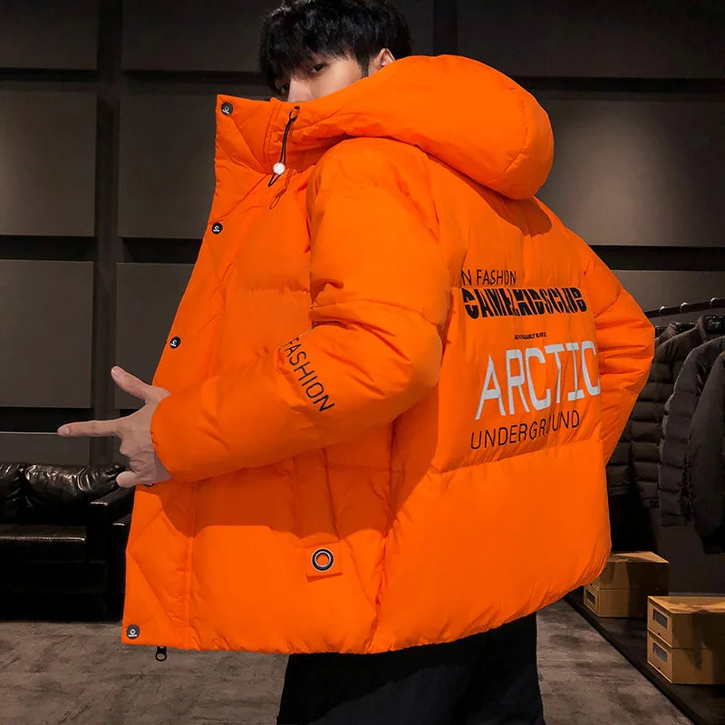 Veste décontracté haute qualité à capuche solide.