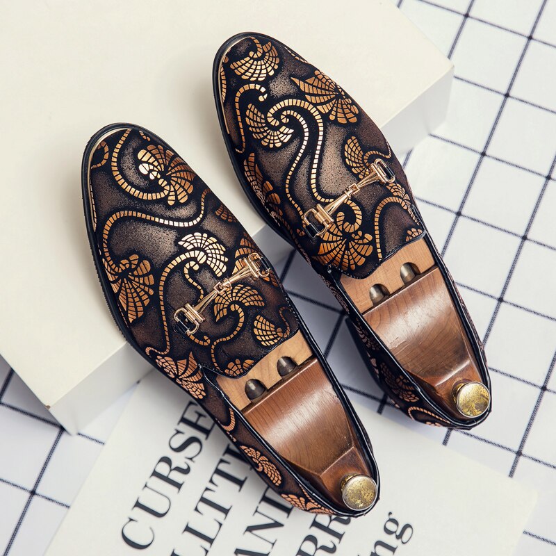Mocassins à enfiler pour hommes, chaussures Oxford,classique.