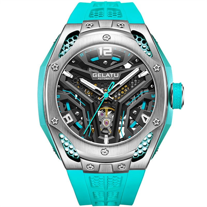 Montre Mécanique existent pour Hommes Design Seton Tourbillon.