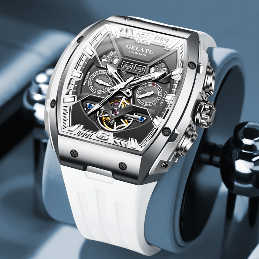 Montre de luxe multifonction pour hommes tourbillon existent.