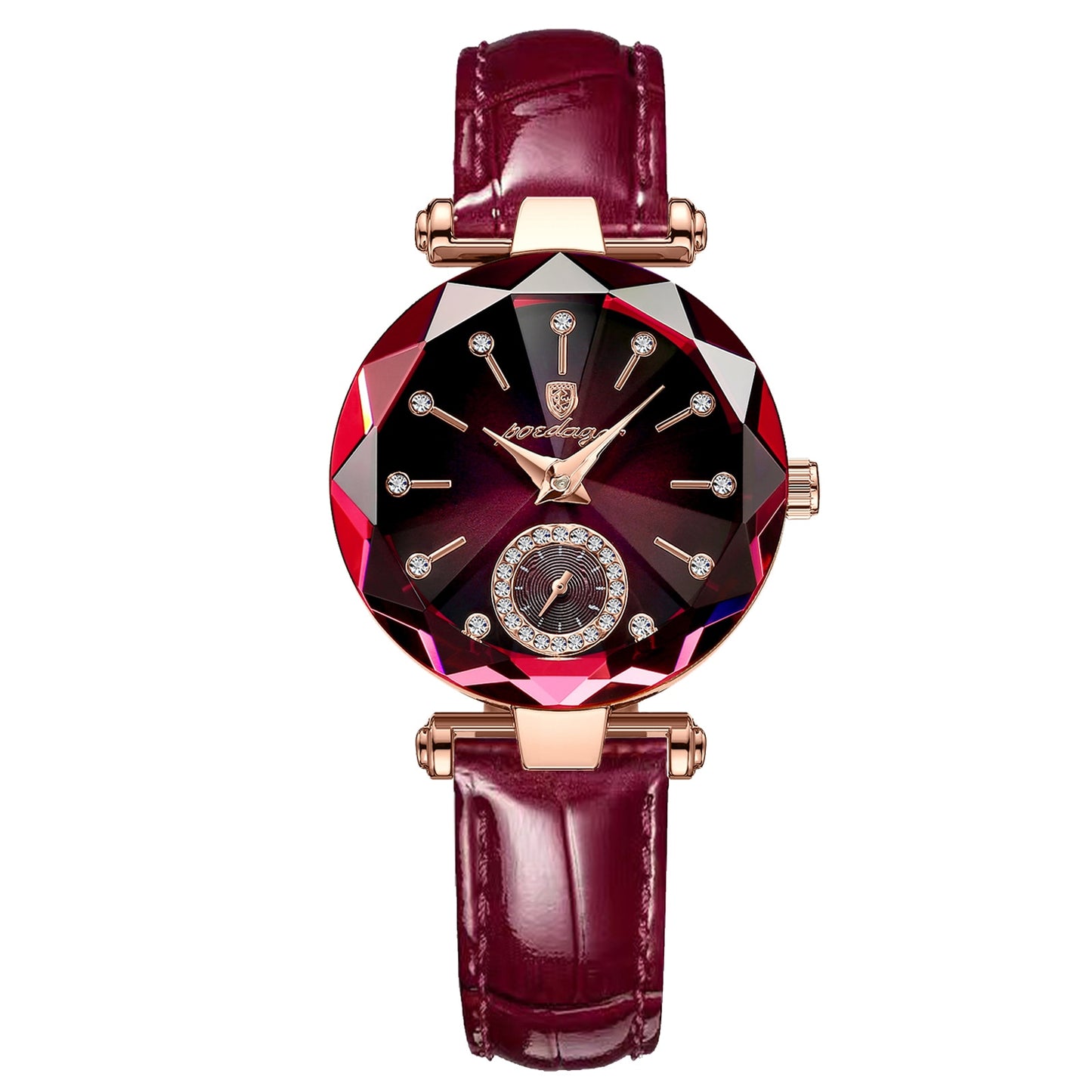 Montre bracelet de Luxe en Acier Inoxydable pour Femmes.