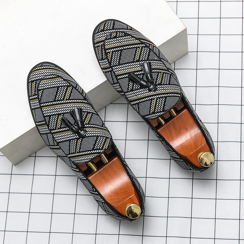 Chaussures décontractées en cuir pour hommes, chaussures d'affaires pour hommes.