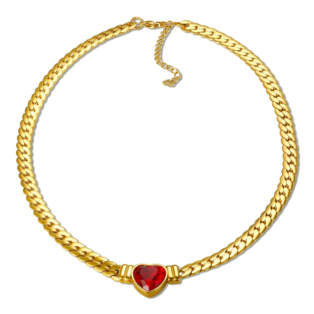 Ensemble de bijoux luxe plaqué or étanche.
