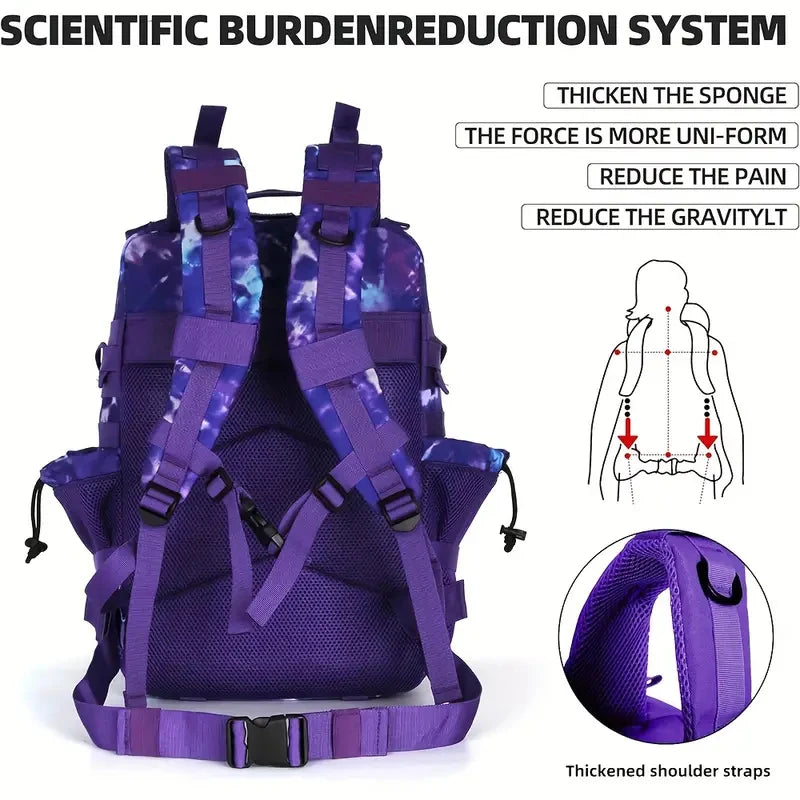 Sac à dos tactique d'assaut étanche camping.