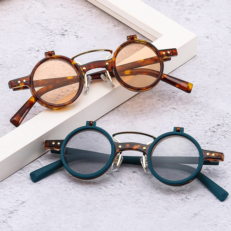 lunettes de soleil rondes pour femmes et hommes mode populaire.