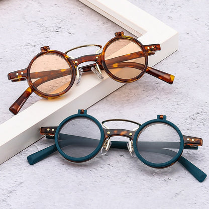 lunettes de soleil rondes pour femmes et hommes mode populaire.