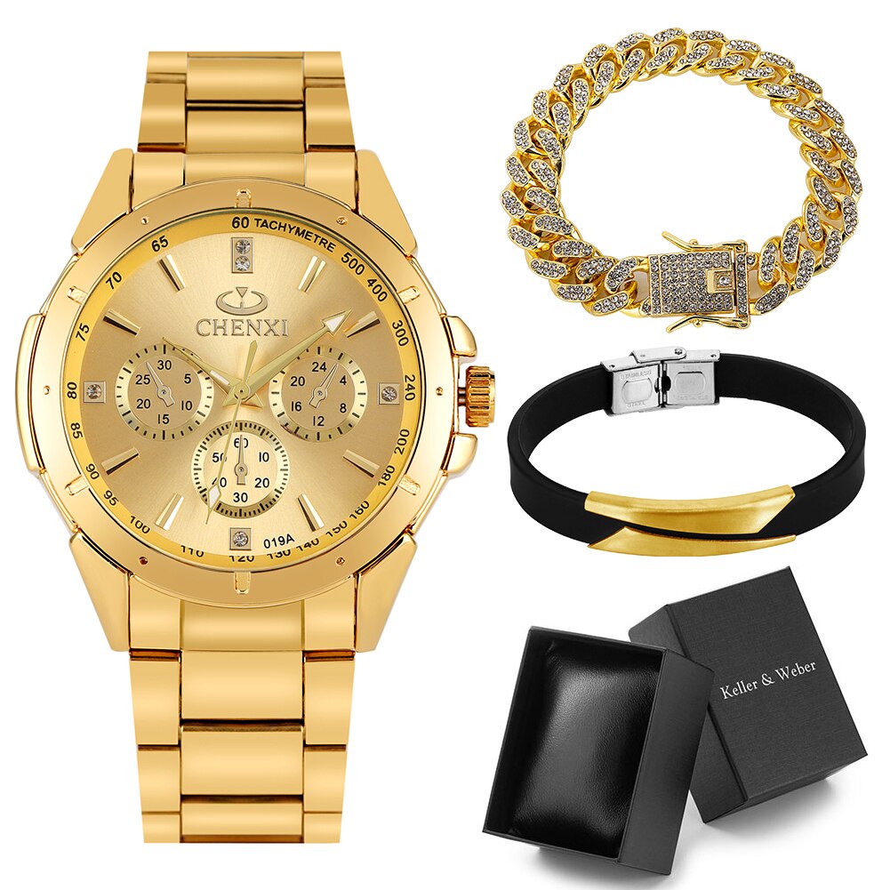 Ensemble de montres de luxe pour hommes.