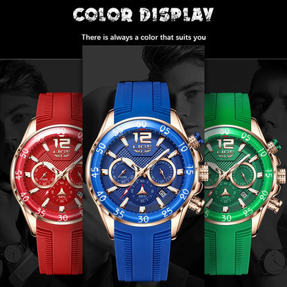 Montre  de sport luxe pour hommes et femmes nouvelle mode.