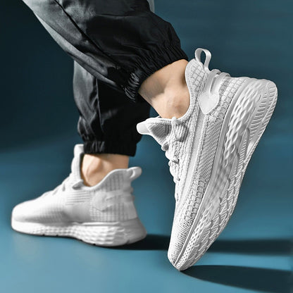 Baskets légères respirantes en maille pour hommes.