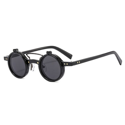 lunettes de soleil rondes pour femmes et hommes mode populaire.