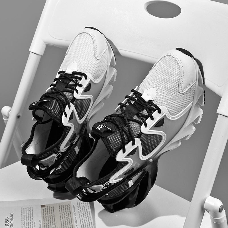 Chaussure basket pour hommes, chaussures de course respirantes, décontractées.