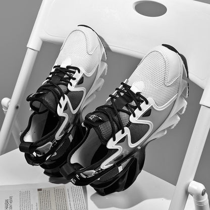 Chaussure basket pour hommes, chaussures de course respirantes, décontractées.