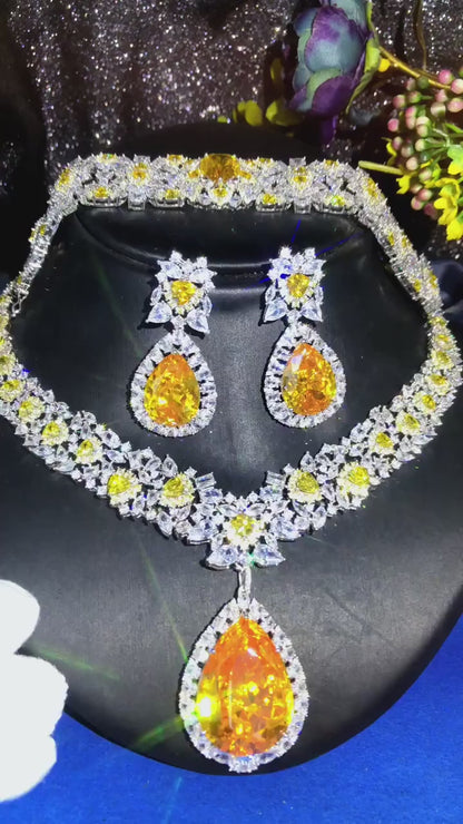 Ensemble de bijoux très élégantes turquoise pour femmes