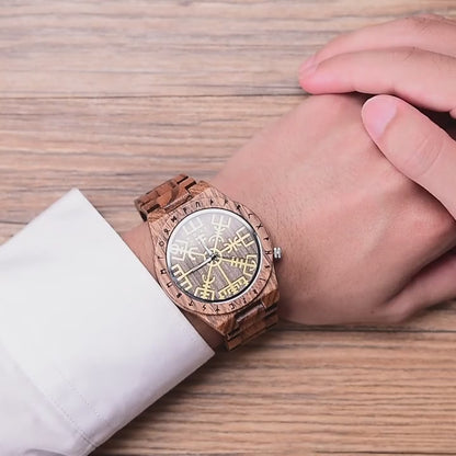 Montres en Bois Viking luxe hommes et femmes.