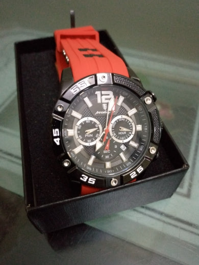 Montre à quartz militaire étanche pour hommes chronographe.