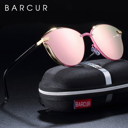Lunettes de soleil polarisées de luxe pour les  femmes.