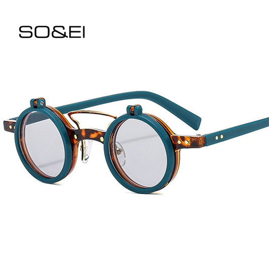 lunettes de soleil rondes pour femmes et hommes mode populaire.