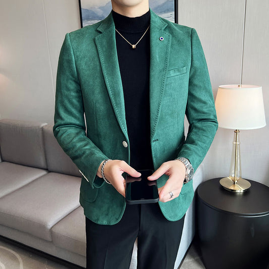 Veste en peau de cerf pour hommes.