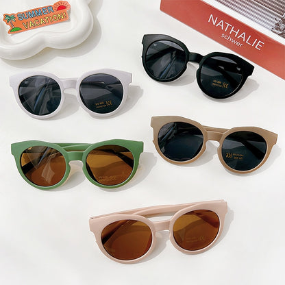 Lunettes de soleil classiques pour enfants protection solaire.